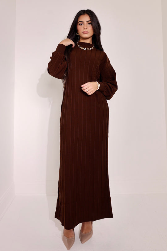 Mira ribbed maxi