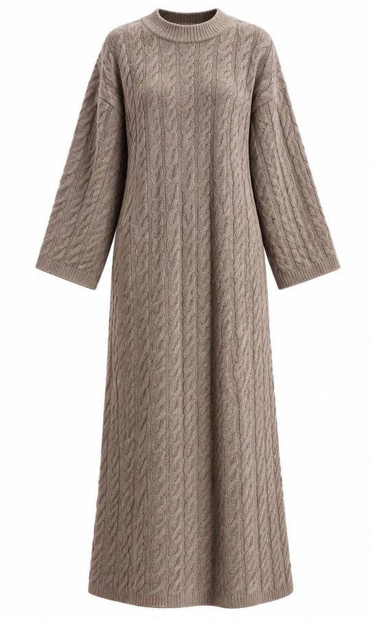 Anna Cable Knit Maxi