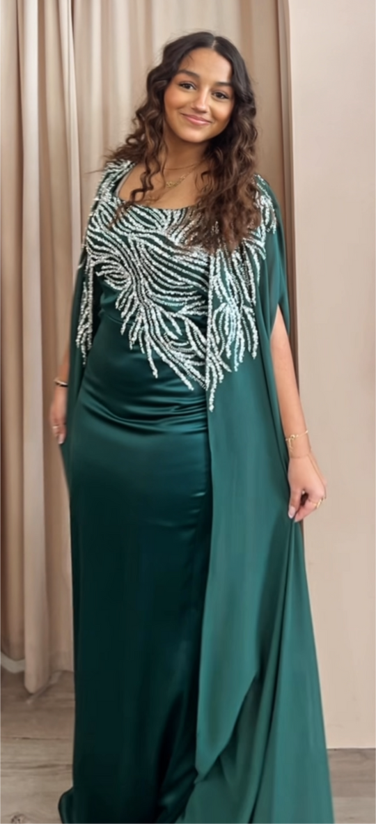 Marwa Cape Dress