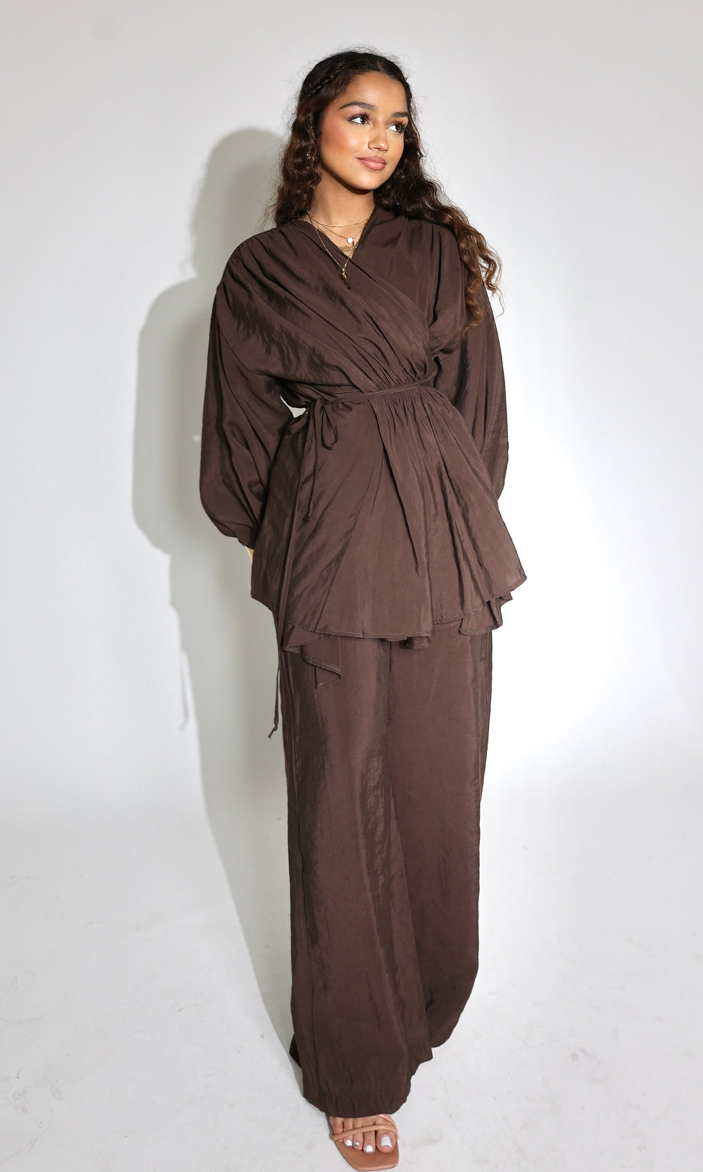 Sarab Co-ord Wrap set