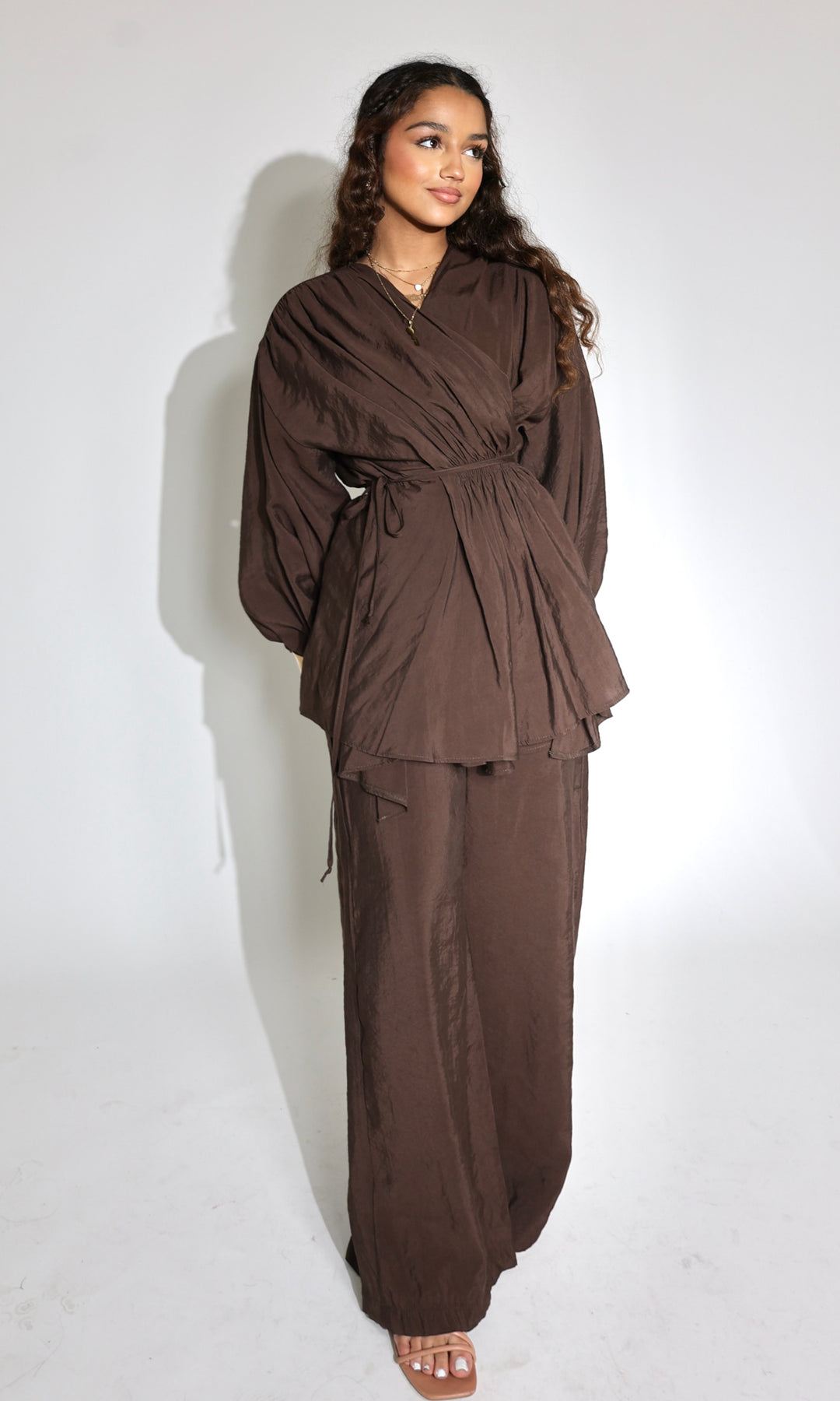 Sarab Co-ord Wrap set
