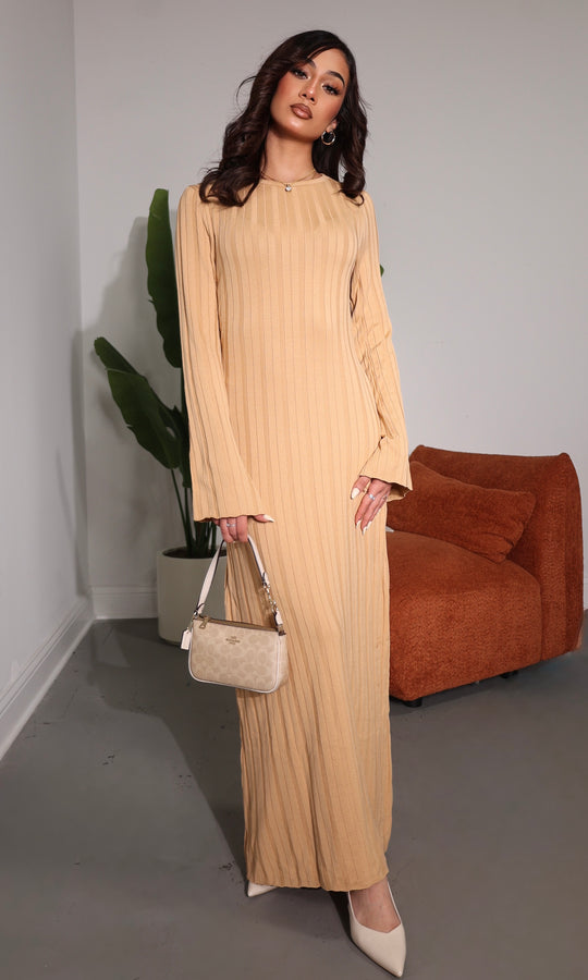 Naya Ribbed Maxi dress