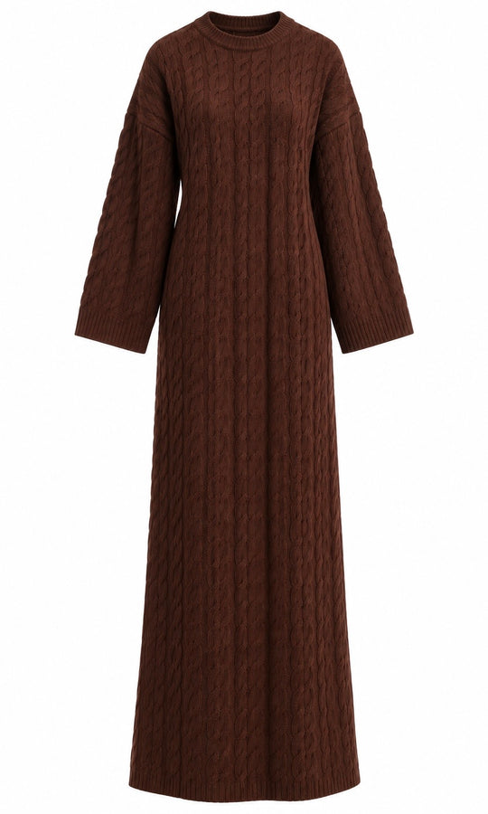 Anna Cable Knit Maxi