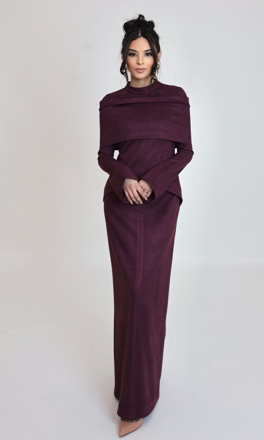 Gabriella suede Maxi