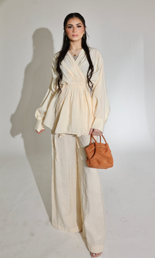 Sarab Co-ord Wrap set