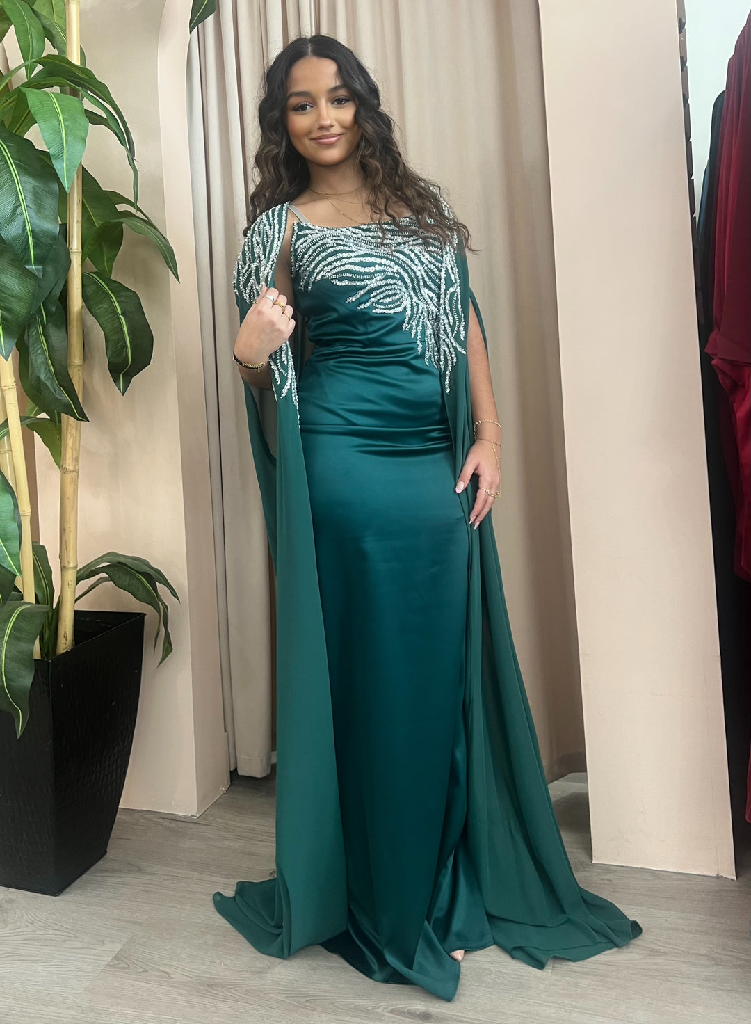 Marwa Cape Dress