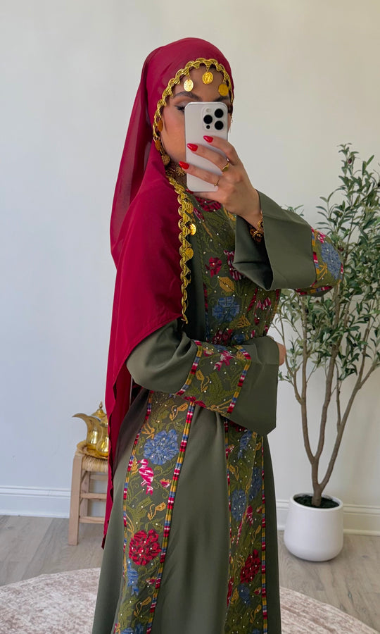 Olive Heritage Thobe