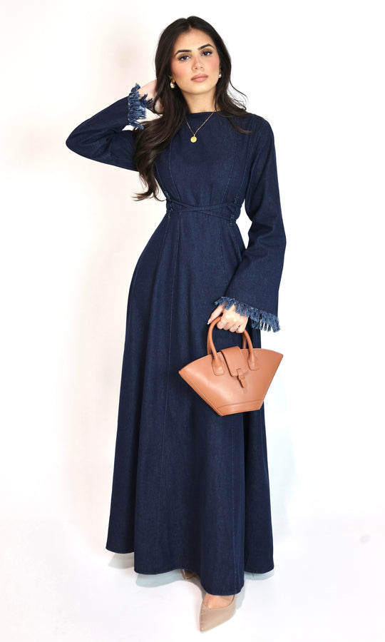 Serena Denim Maxi