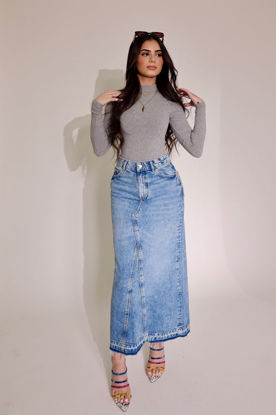 Dalal Denim skirt (roomy fit)