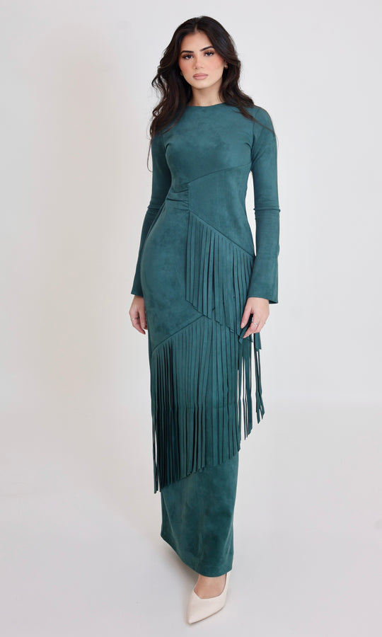 Miranda suede Maxi