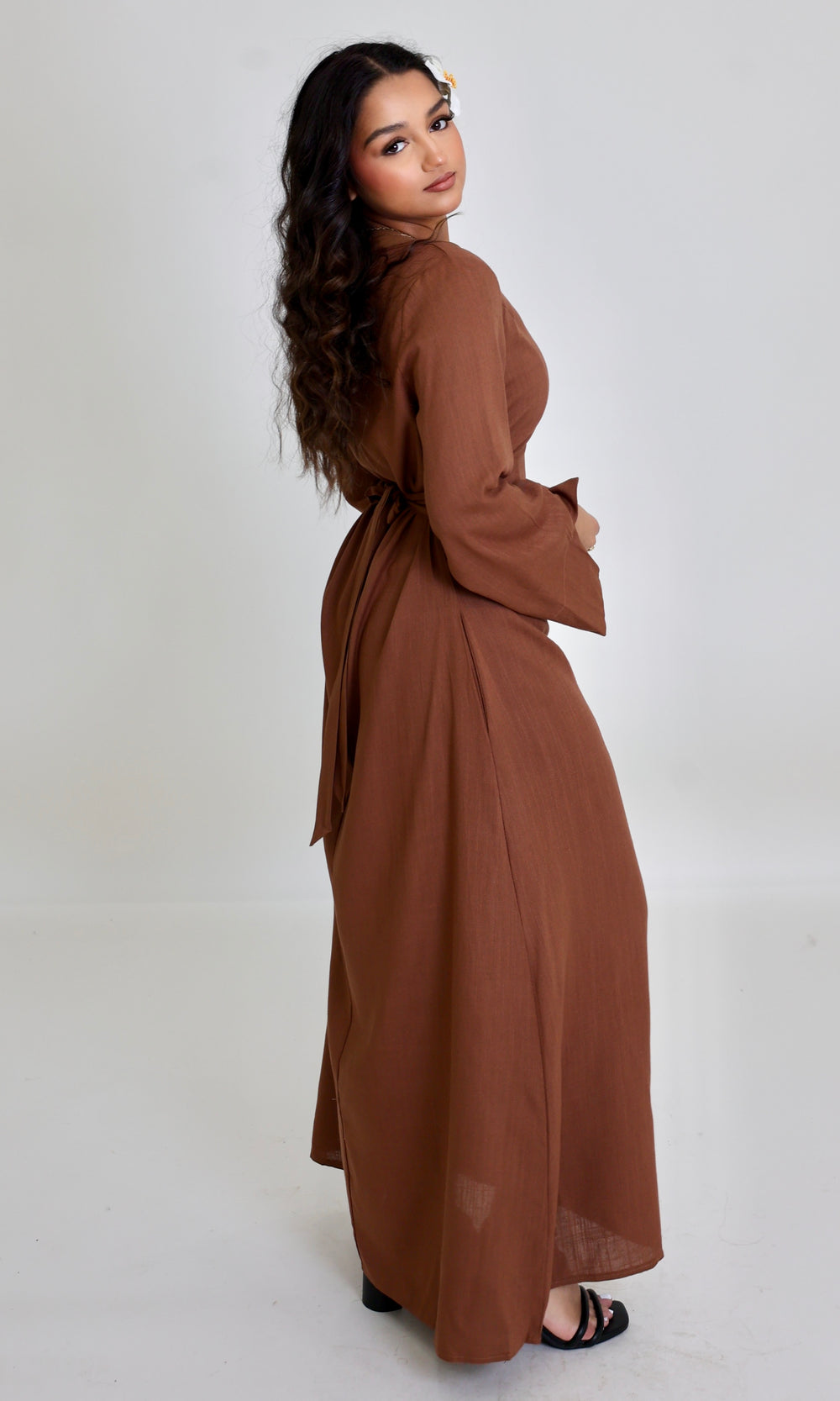 Noura Linen Maxi