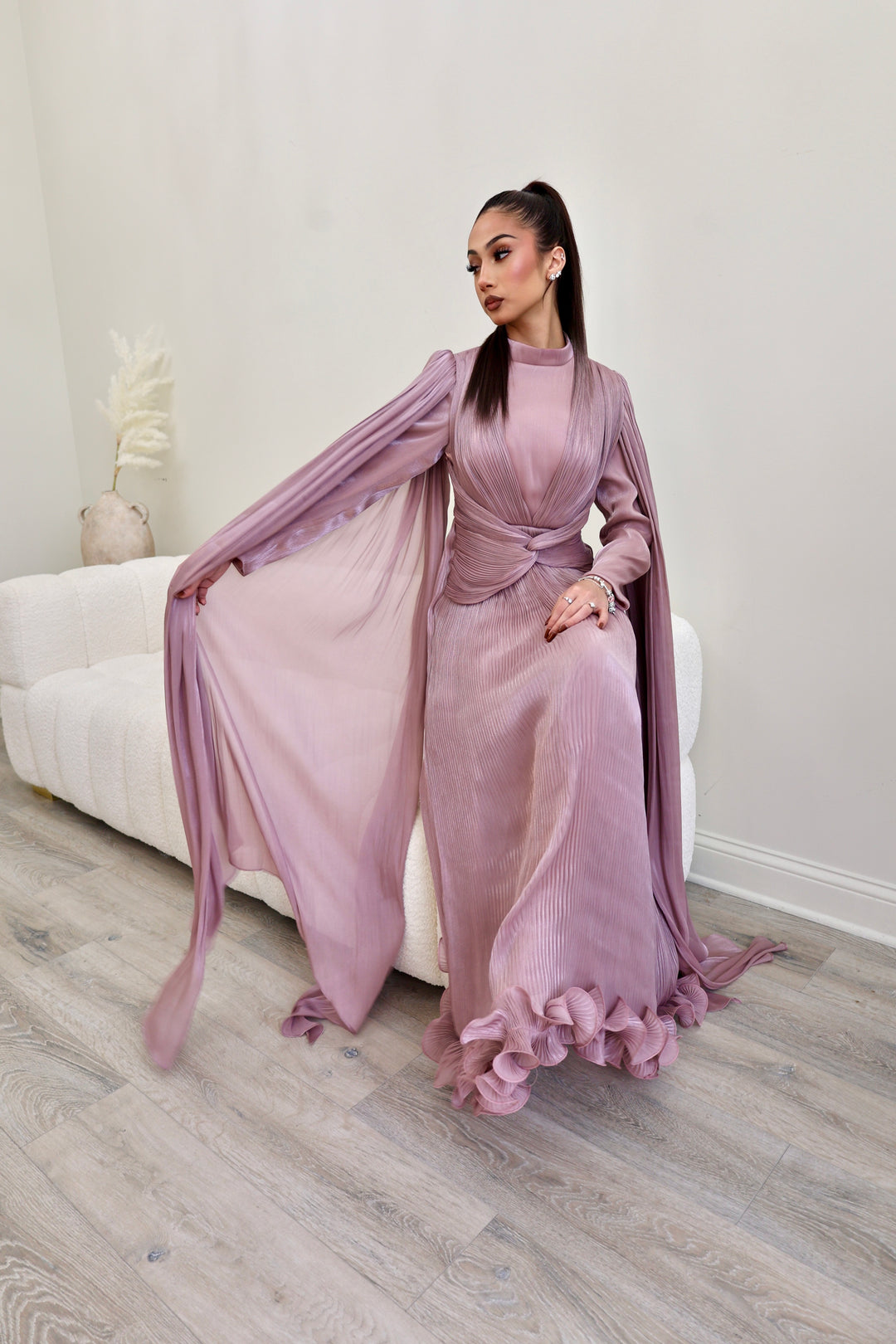 Liyana Cape Gown