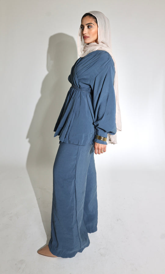 Sarab Co-ord Wrap set