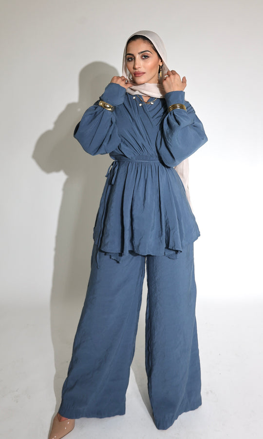 Sarab Co-ord Wrap set