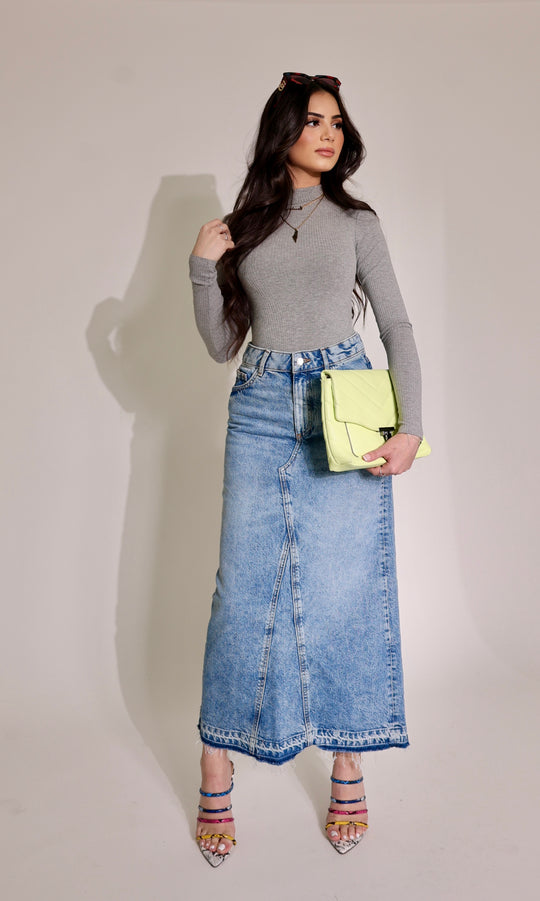 Dalal Denim skirt (roomy fit)
