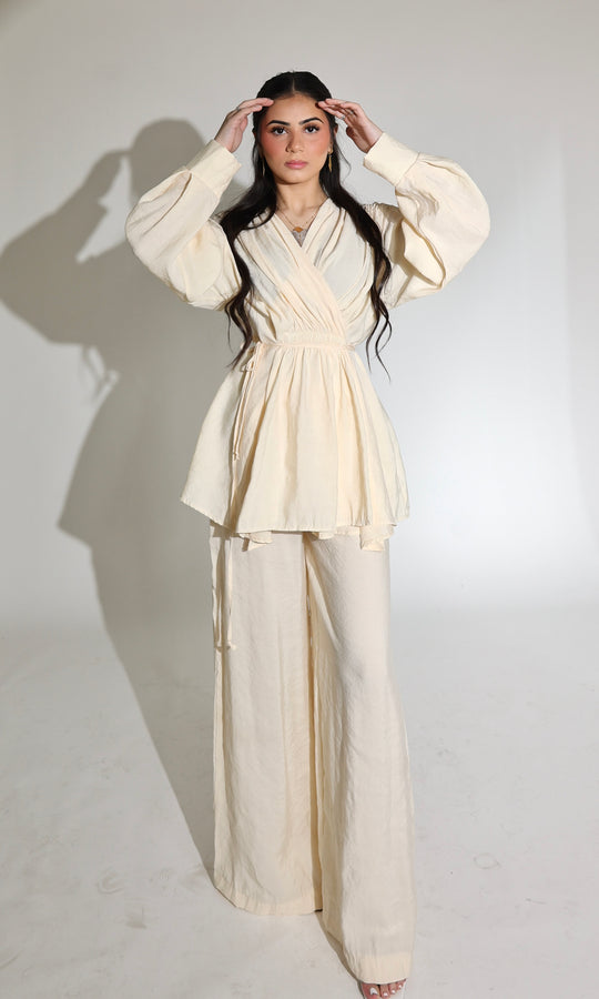 Sarab Co-ord Wrap set