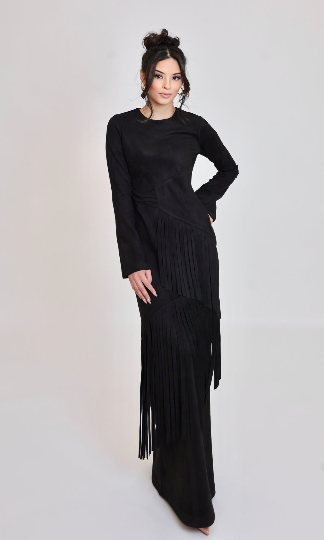 Miranda suede Maxi