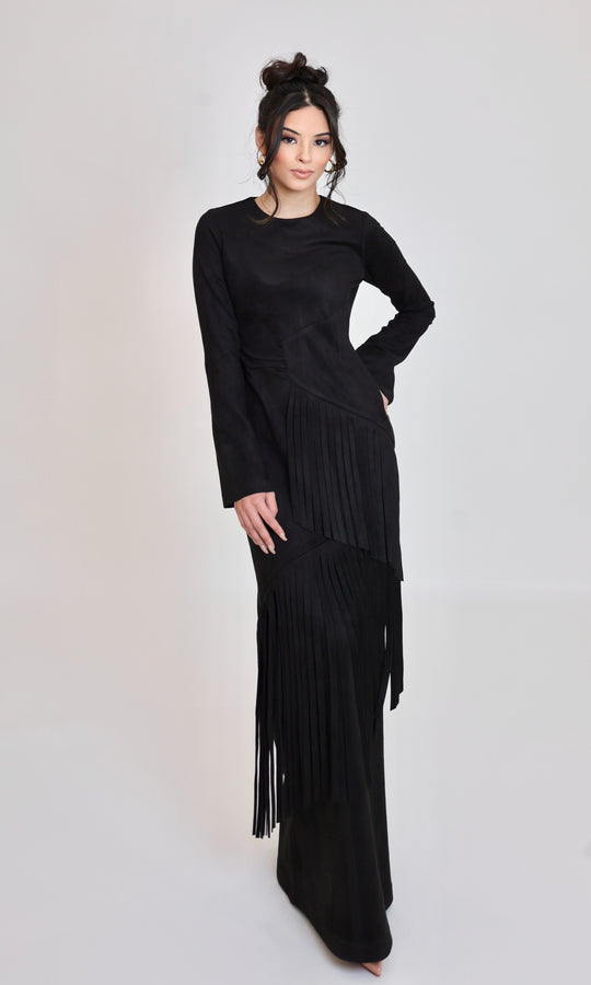 Miranda suede Maxi