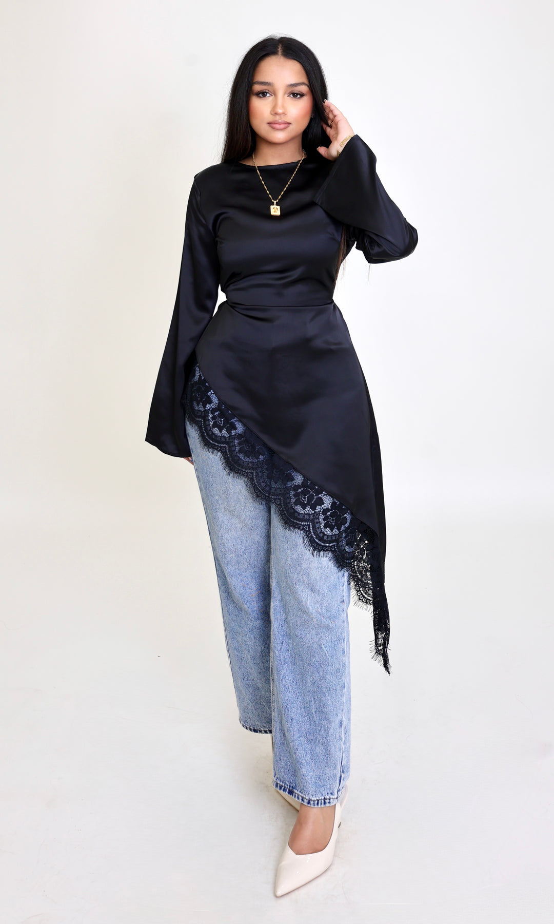 Nara high low top