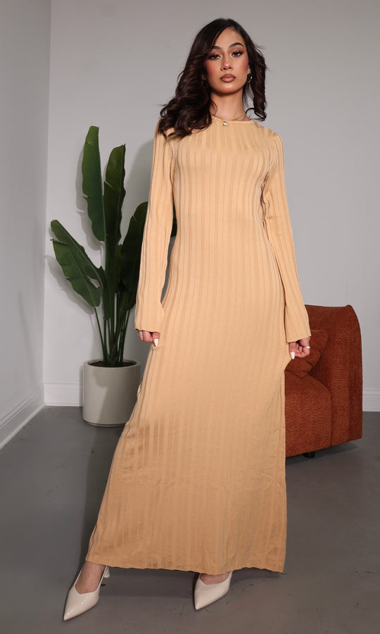 Naya Ribbed Maxi dress
