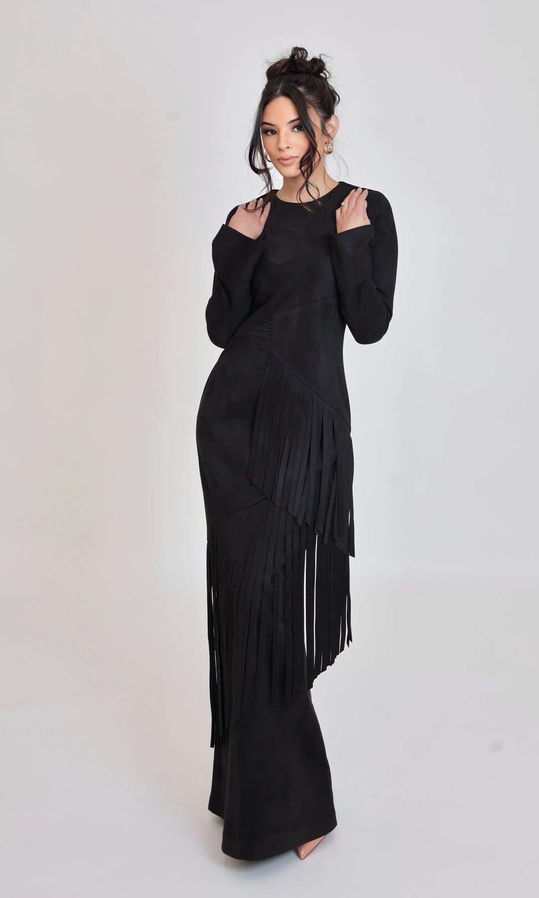 Miranda suede Maxi