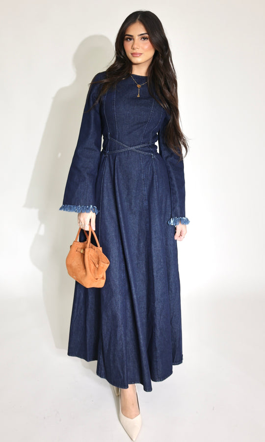 Serena Denim Maxi