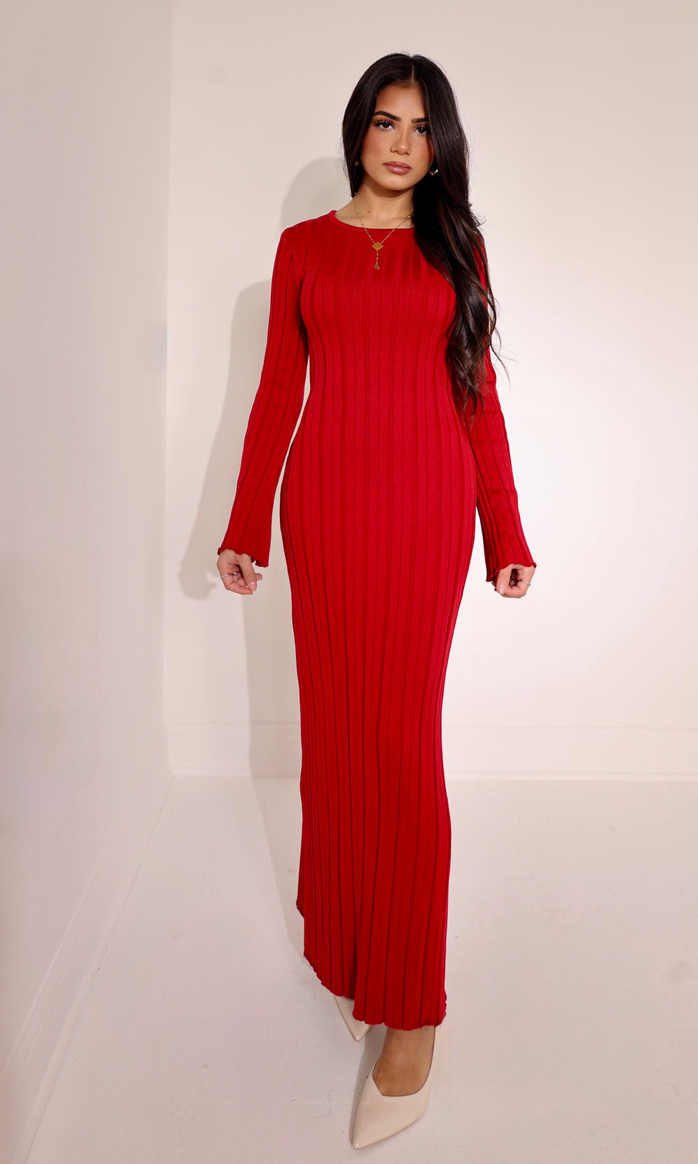 Naya Ribbed Maxi dress