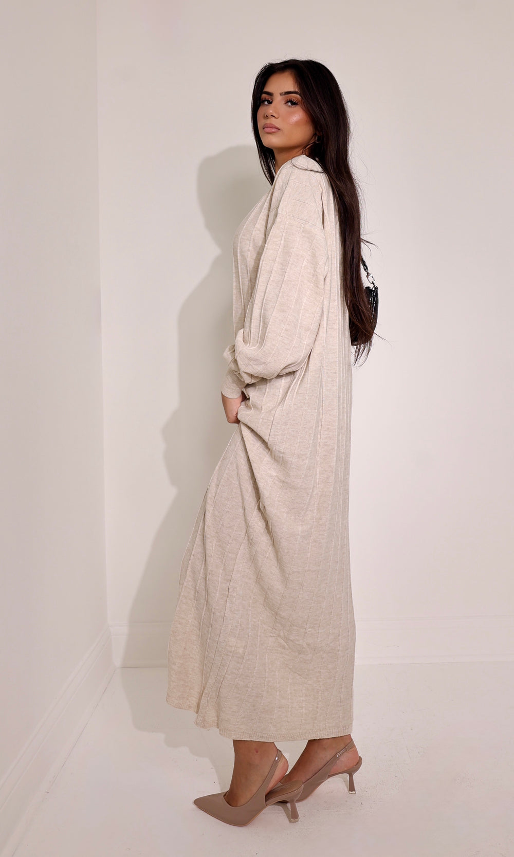 Mira ribbed maxi