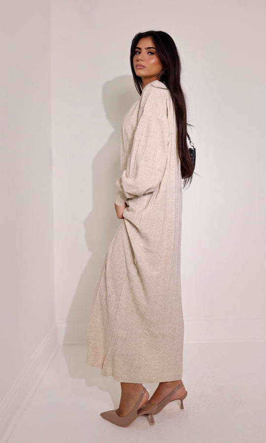Mira ribbed maxi