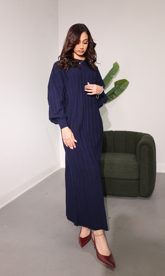 Mira ribbed maxi