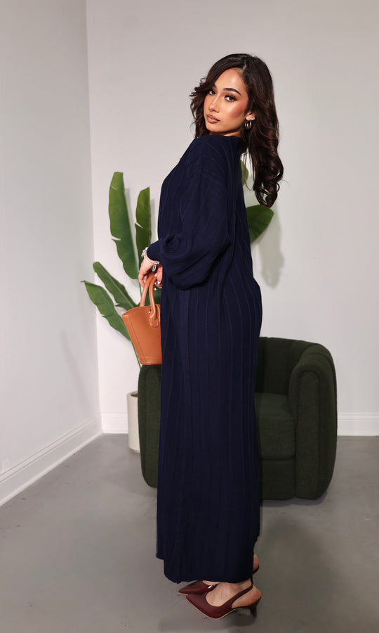 Mira ribbed maxi