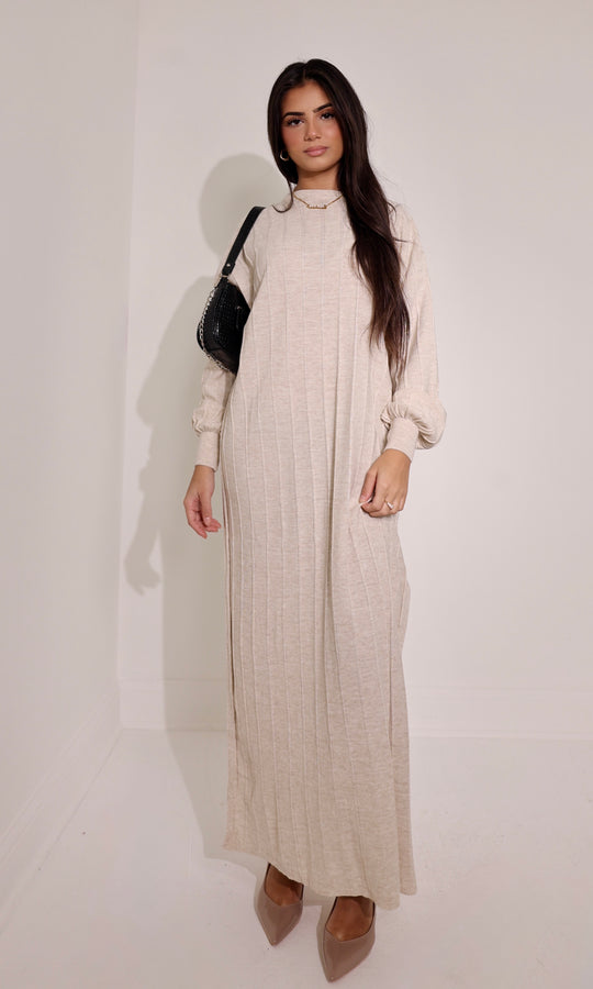 Mira ribbed maxi