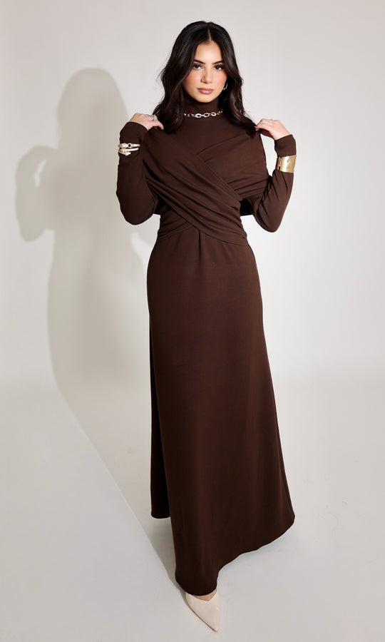 SERENITY Draped Maxi