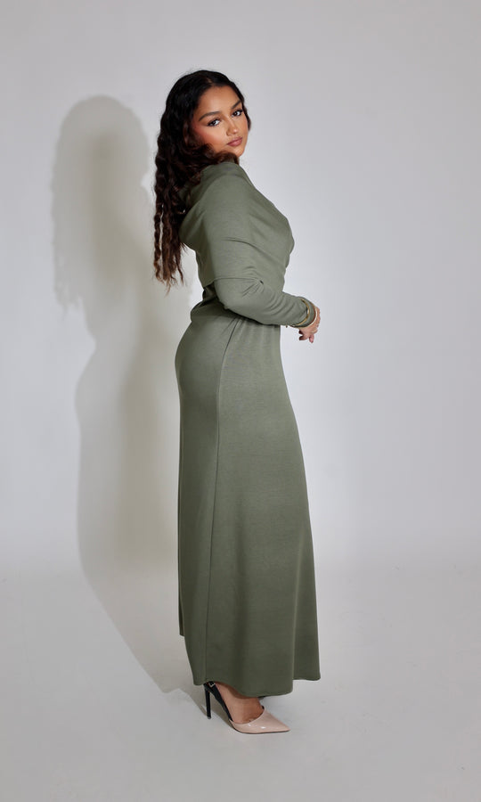 SERENITY Draped Maxi