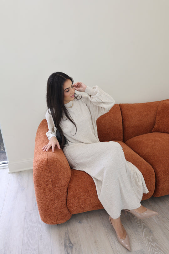 Mira ribbed maxi