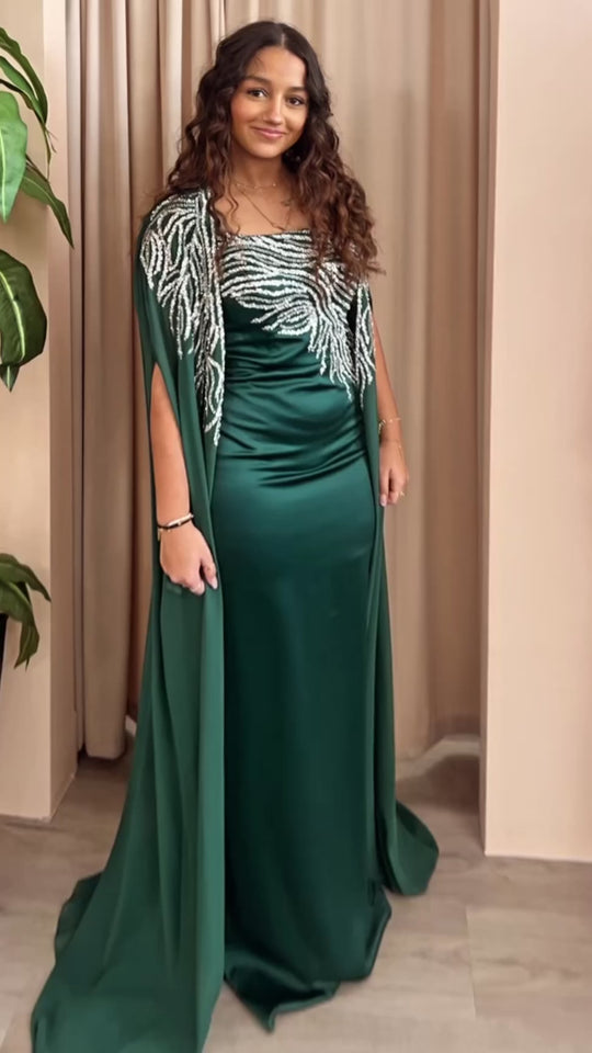 Marwa Cape Dress