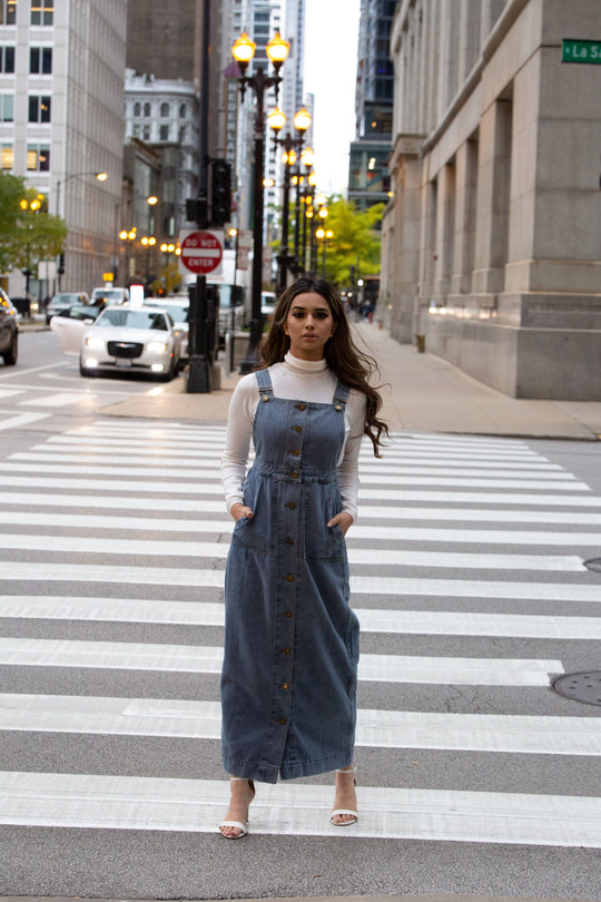 MB Denim Maxi Overalls