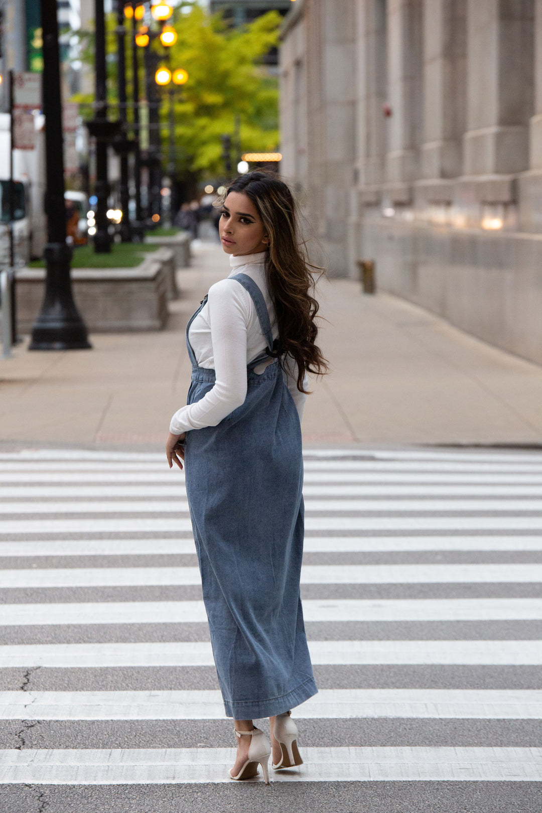 MB Denim Maxi Overalls