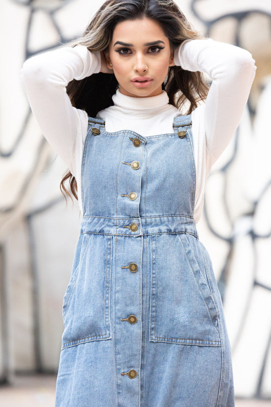 MB Denim Maxi Overalls