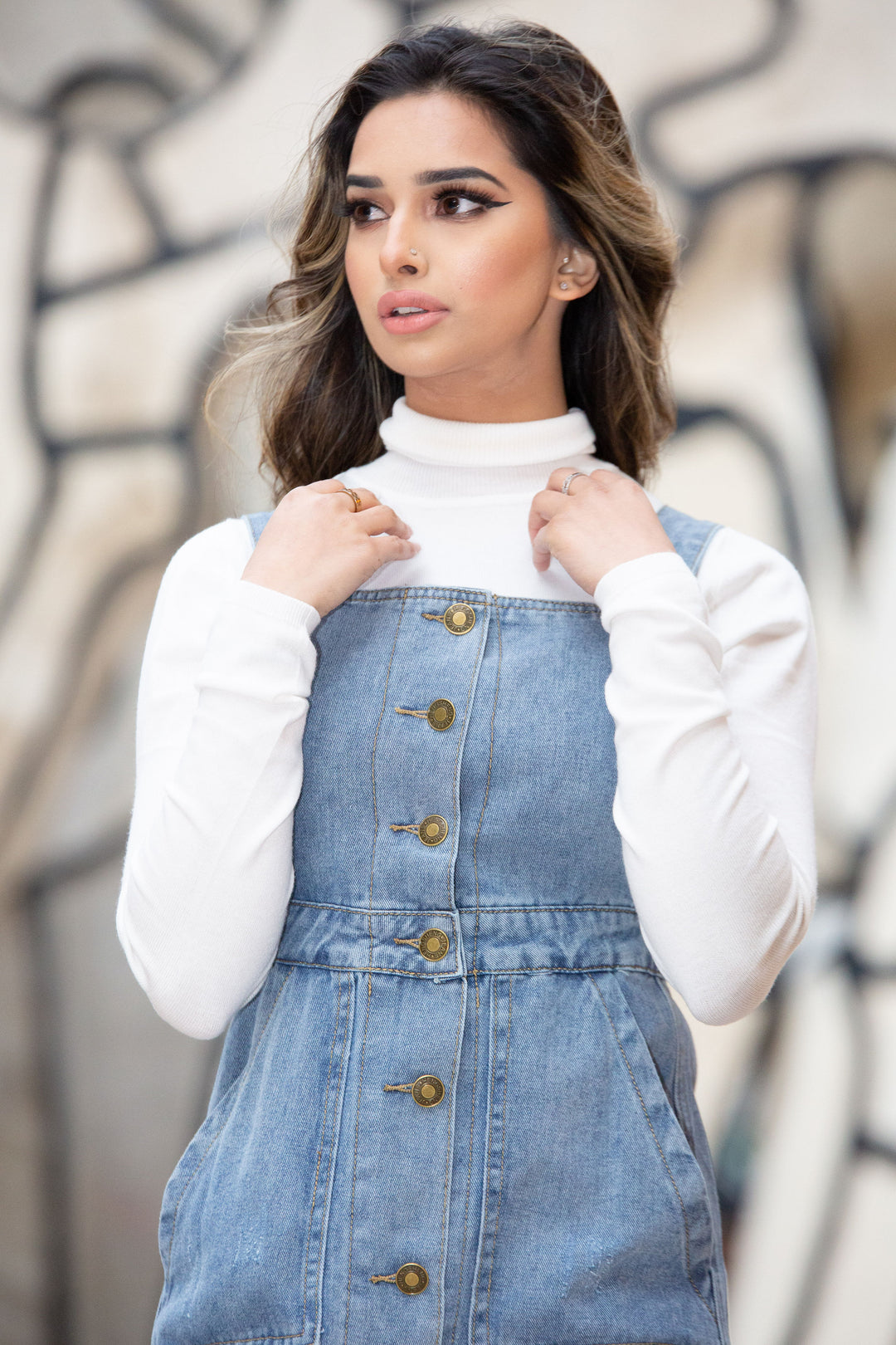 MB Denim Maxi Overalls