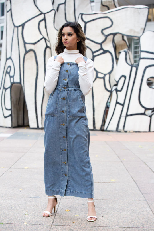 MB Denim Maxi Overalls