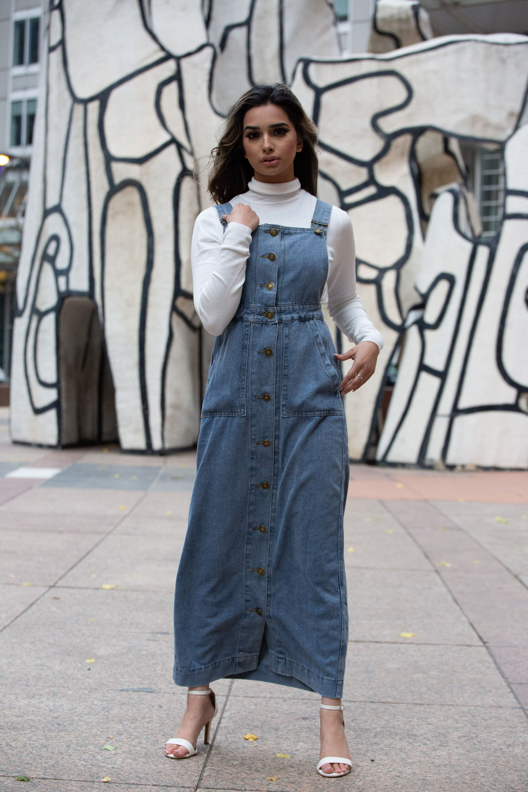 MB Denim Maxi Overalls